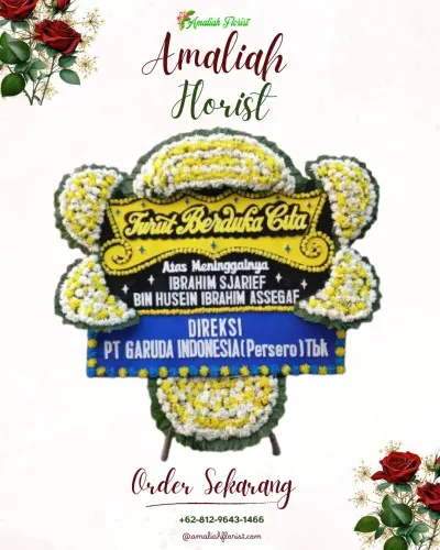 Papan Bunga Duka di Aketobatu